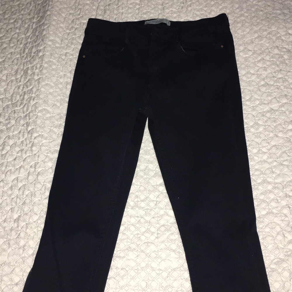 Zara black skinny jeans